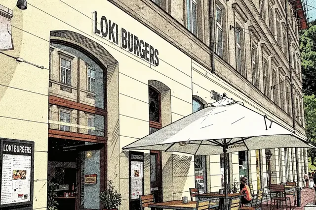 Loki Burgers – restaurant facade